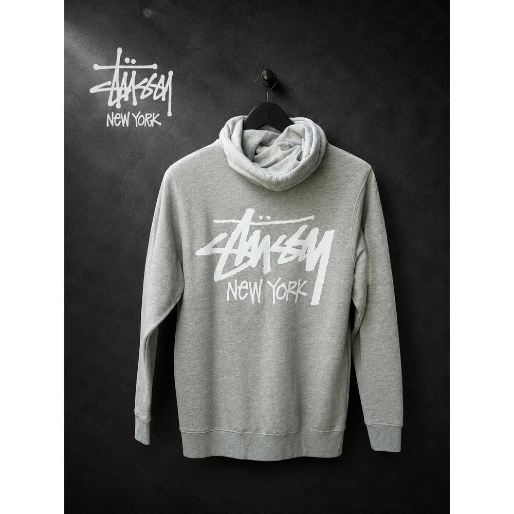 Stüssy New York Chapter Hoodie Archive Gray Large